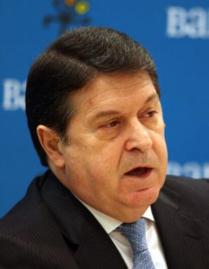 José Luis Olivas, presidente de Bancaja.