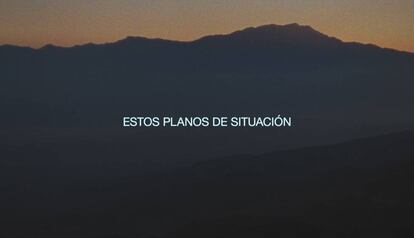 Fotograma de un vídeo de Laida Lertxundi, la próxima artista en ocupar el espacio de fluent.