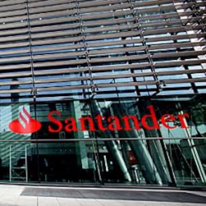 La sede del Banco Santanderen Londres