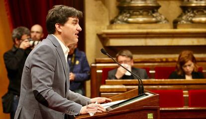 El portaveu d'ERC al Parlament, Sergi Sabrià.