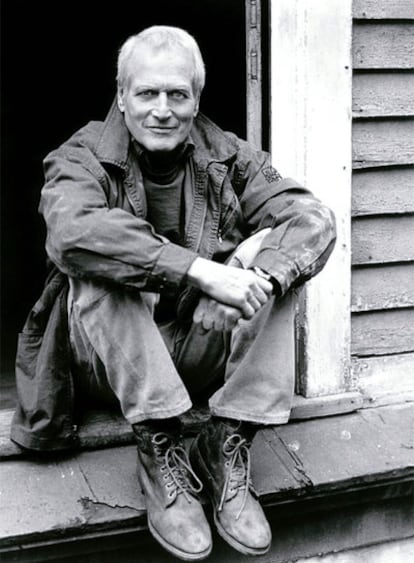 Fotografía del actor Paul Newman fechada en el año 2001.