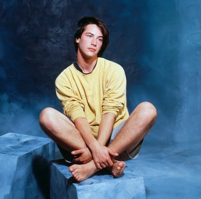 Keanu Reeves en 1989.