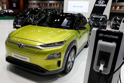 Hyundai Kona Electric.