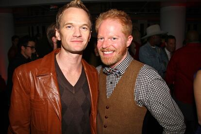 Neil Patrick Harris de "How I Met Your Mother" y Jesse Tyler Ferguson de "Modern Family"