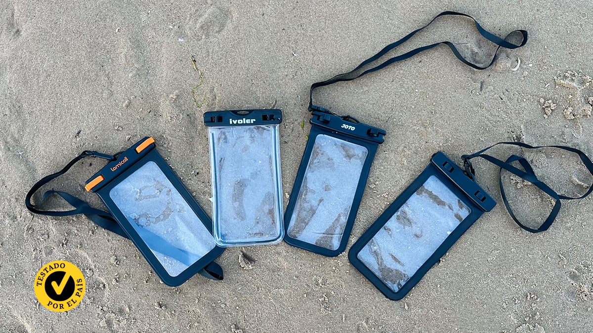 Ponemos a prueba las mejores bolsas impermeables para móviles
