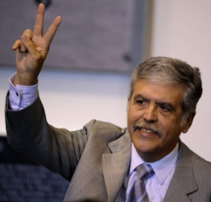 El ministro de Planificación Federal de Argentina e interventor de YPF, Julio De Vido.