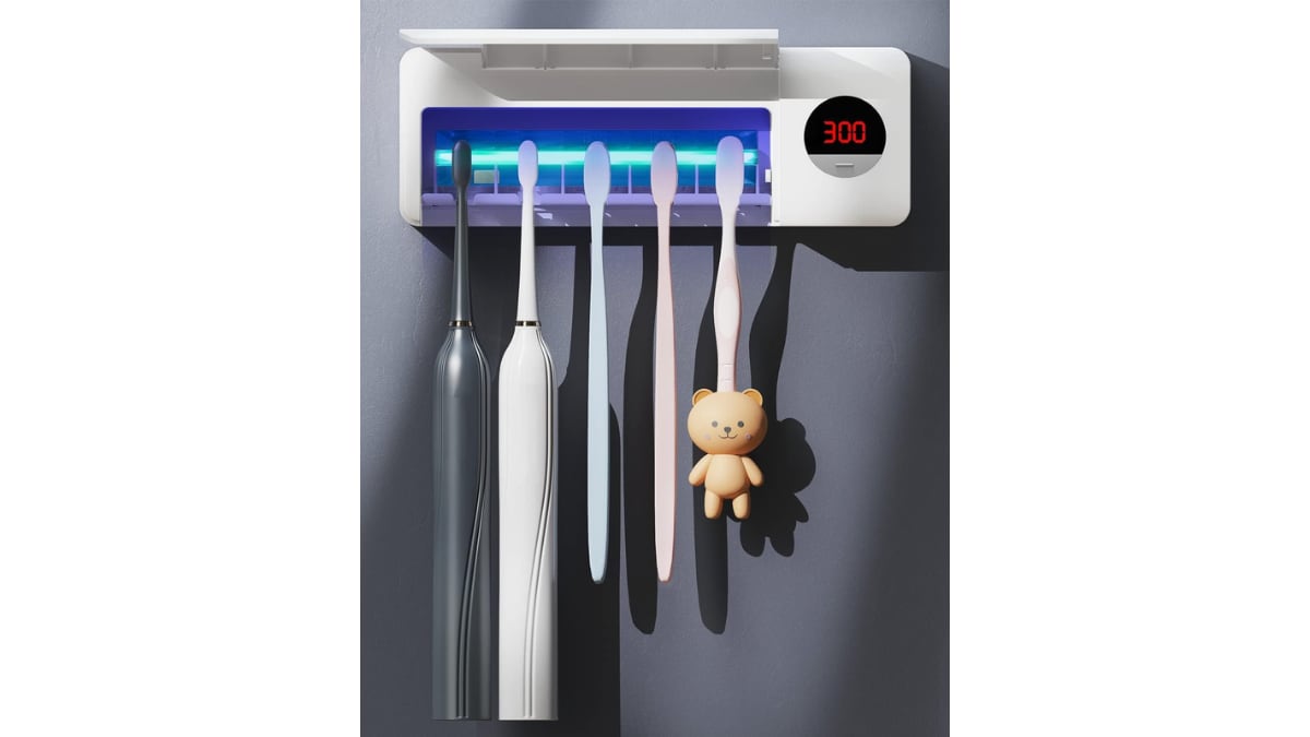 Este portacepillos dental supera las 3.000 valoraciones en Amazon.