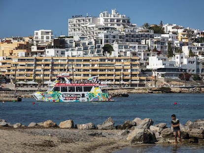 Vista de Ibiza.