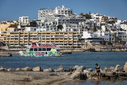 Una panorámica de Ibiza.