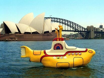 El submarino de los Beatles 'pasa la ITV'