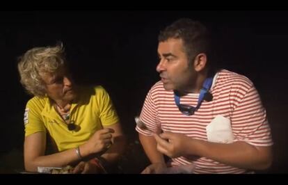Jesús Calleja i Jorge Javier Vázquez.