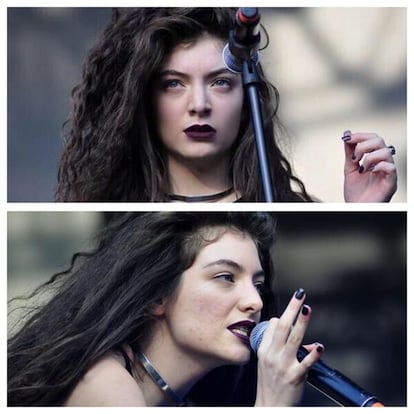 Marzo de 2014. Lorde critica desde su cuenta de Twitter que en una de las fotos de su concierto de Perth saliese con la piel impecable, mientras en otra del mismo día salía al natural. "Recordad, las imperfecciones están bien", apuntó.