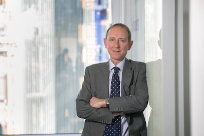 Rupert Rucker, investment director at Schroders, at the company’s headquarters in Madrid.