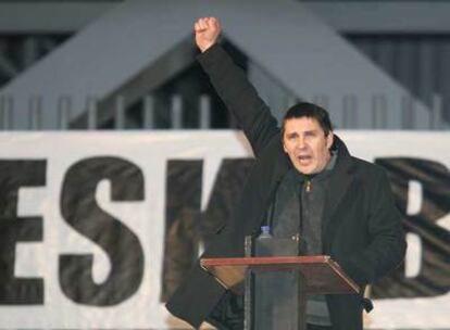 Otegi, en enero de 2006.