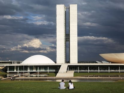 O Congresso Nacional, nesta segunda-feira. 