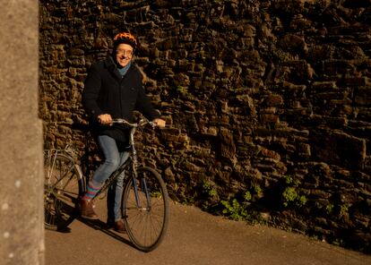 George Monbiot, retratado en Totnes, en el sur de Inglaterra.