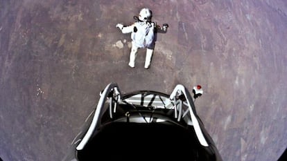 Dentro de la aventura de Felix Baumgartner