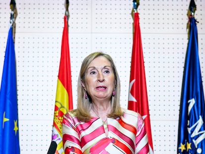 MADRID, SPAIN - June 27: Ana Pastor toma la presidencia de AMA on June 27, 2024 in Madrid, Spain. (Photo by Juan Naharro Gimenez)