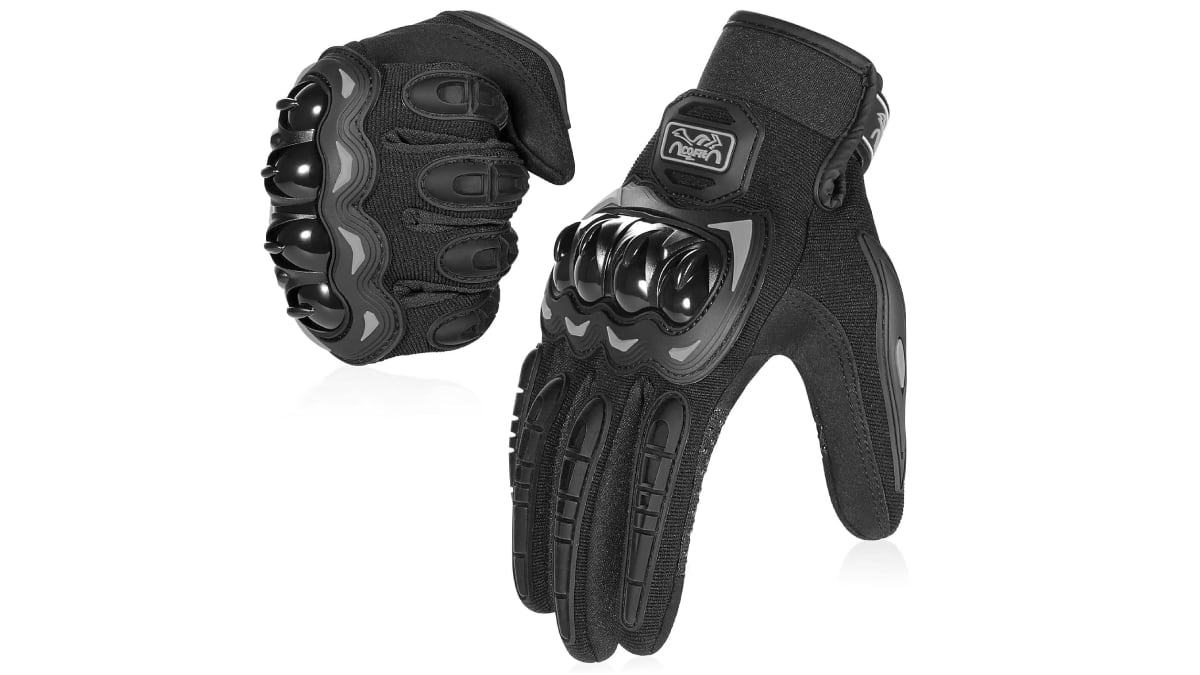 Estos son los guantes de moto táctiles que arrasan en Amazon en la actualidad.
