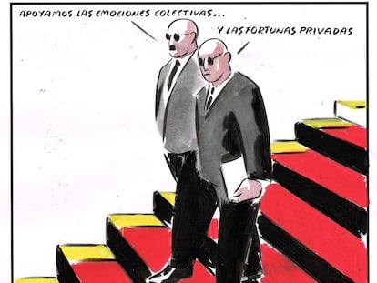 - We support collective emotions... - And private fortunes