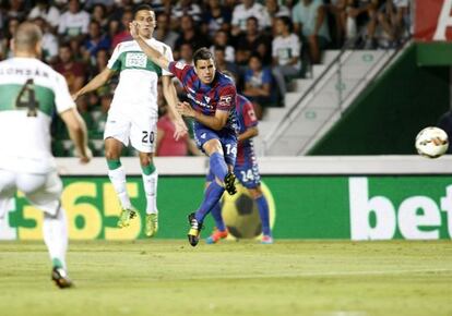 Dani Garc&iacute;a marca el primer gol.