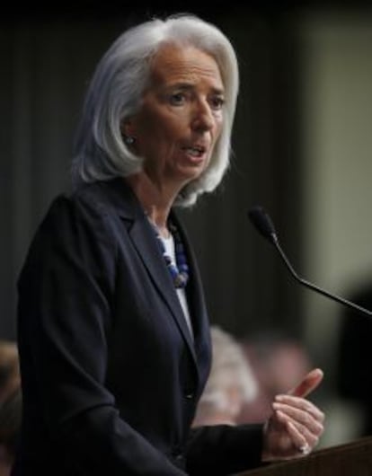 Christine Lagarde, directora gerente del FMI