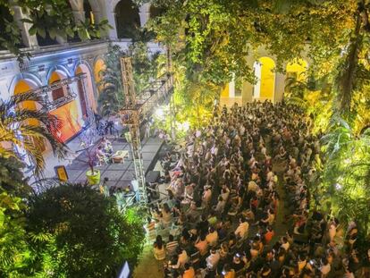 Evento en el Hay Festival de Cartagena.