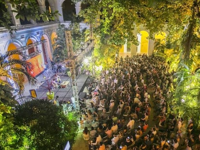 Evento en el Hay Festival de Cartagena.