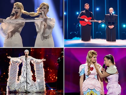 Los 50 looks más anacrónicos que nos regaló Eurovisión (el festival que jamás conoció la actualidad)