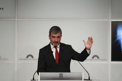 Jaume Collboni, portavoz del PSC.