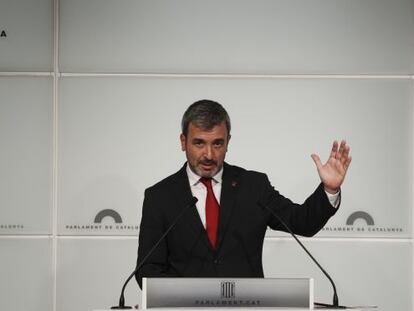 Jaume Collboni, portavoz del PSC.