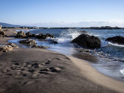 La platja de Roses.