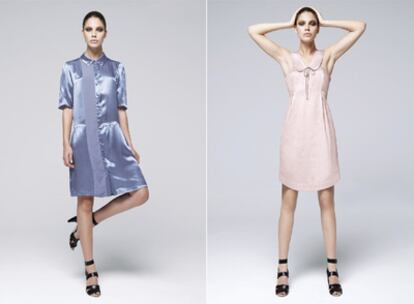 Modelos de Sandrina Fasoli para la colección de primavera de Mango.