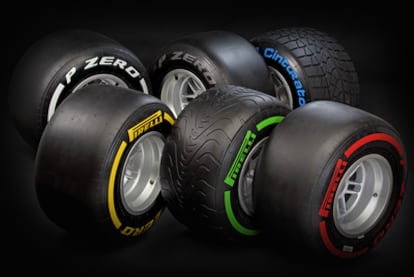 Los nuevos neumáticos Pirelli