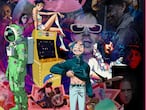 Detalle de la portada de 'Song Machine', el nuevo disco de Gorillaz.