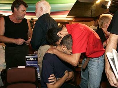 Celebración por la reforma sobre matrimonio y adopción entre homosexuales