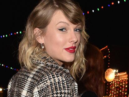 Taylor Swift en el festival de Sundance celebrado en enero de 2020 en en Park City, Utah.