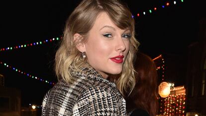 Taylor Swift en el festival de Sundance celebrado en enero de 2020 en en Park City, Utah.
