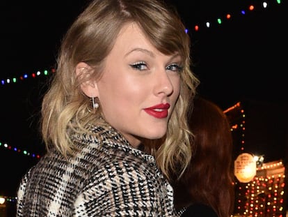 Taylor Swift en el festival de Sundance celebrado en enero de 2020 en en Park City, Utah.