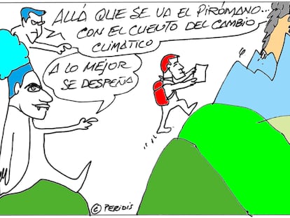 Peridis: allá va el pirómano