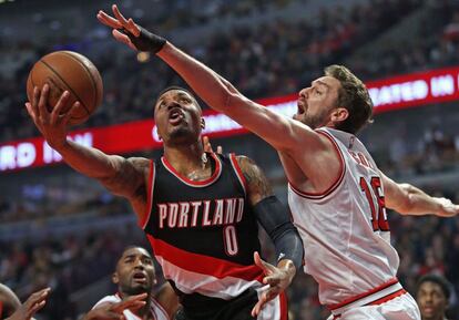 Lillard y Gasol.