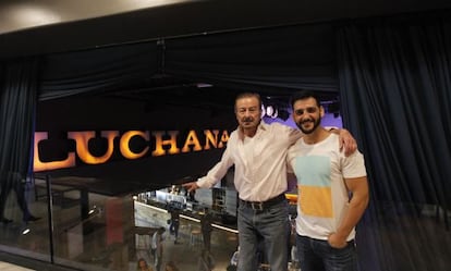 Los actores Juan Diego y Fran Perea, socios de los Luchana. 