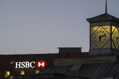 Oficines de l'HSBC a Ginebra, Suïssa.