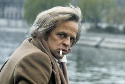Klaus Kinski, fotografiado en París, en 1976. Moriría 15 años después.