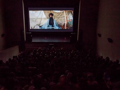 Proyección de 'Caminar sobre el agua', de la cineasta franco-senegalesa Aïssa Maïga, en la inauguración del Festival de Cine Africano de Tarifa.