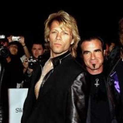 Los componentes de la banda de música Bon Jovi