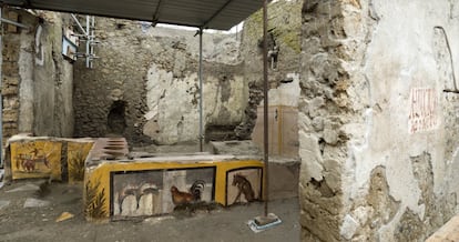 El termopolio de Pompeya.