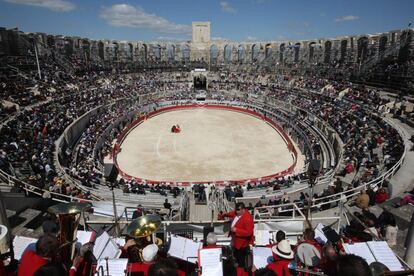 Plaza de toros de Arles.