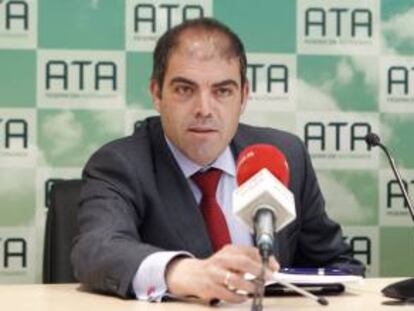 El presidente de la Federación de Autónomos ATA, Lorenzo Amor. EFE/Archivo