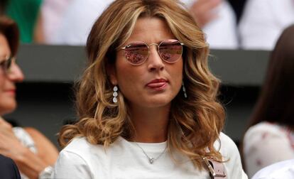 Mirka, la esposa y mano derecha en los negocios de Federer.